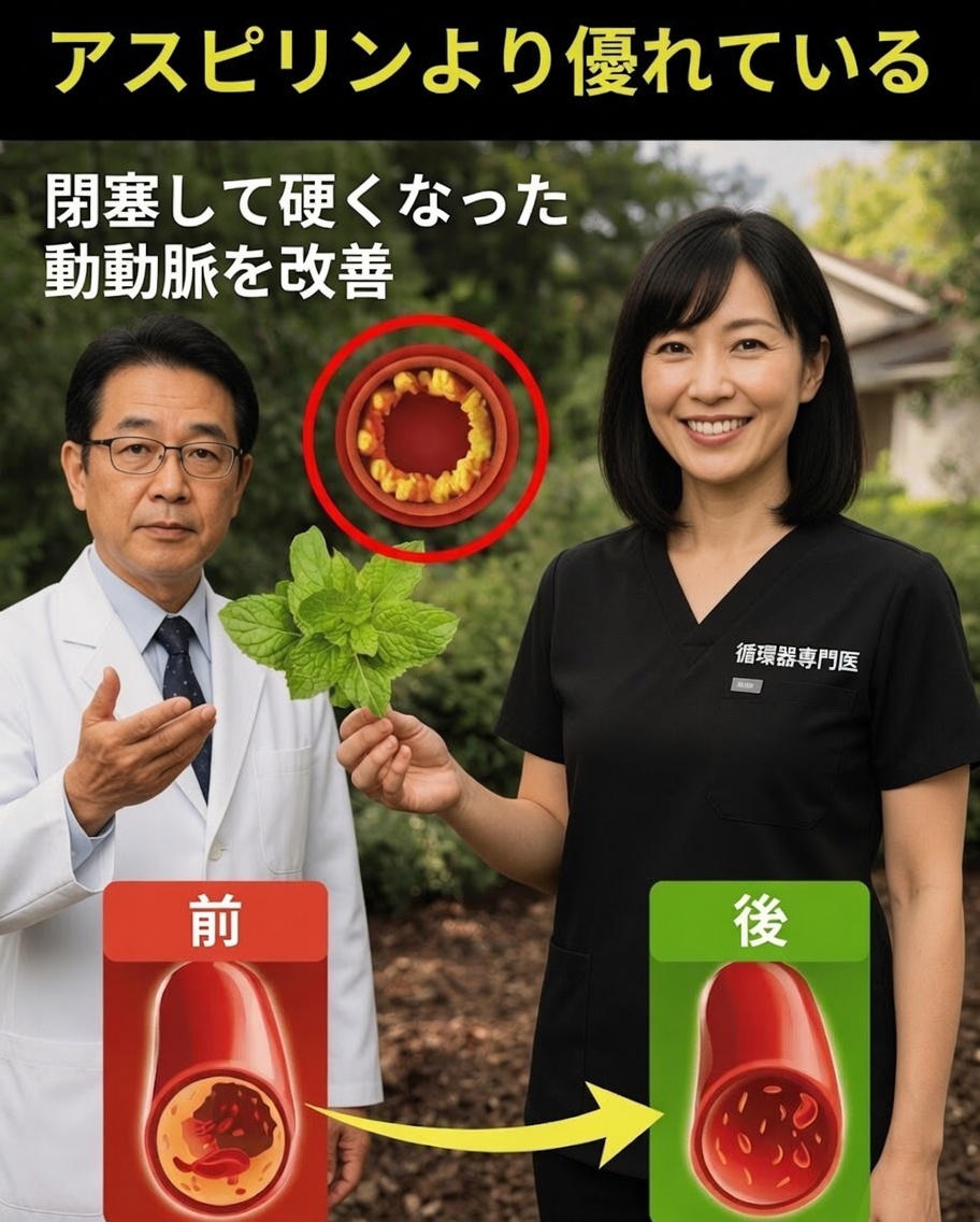 健康な動脈をサポートし血行を改善するための強力な食品（アスピリンに頼らない自然なアプローチ）