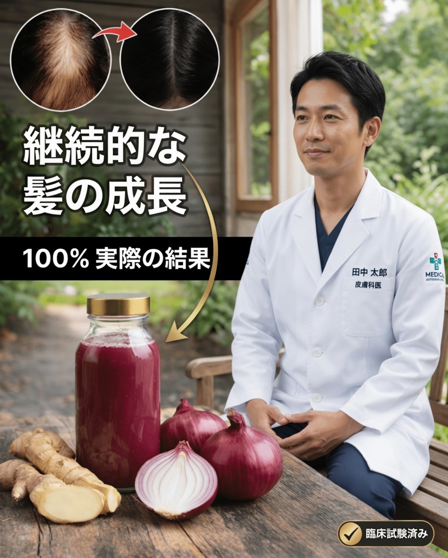 玉ねぎジュースは、あなたの髪に必要な自然な活力源になるのでしょうか？