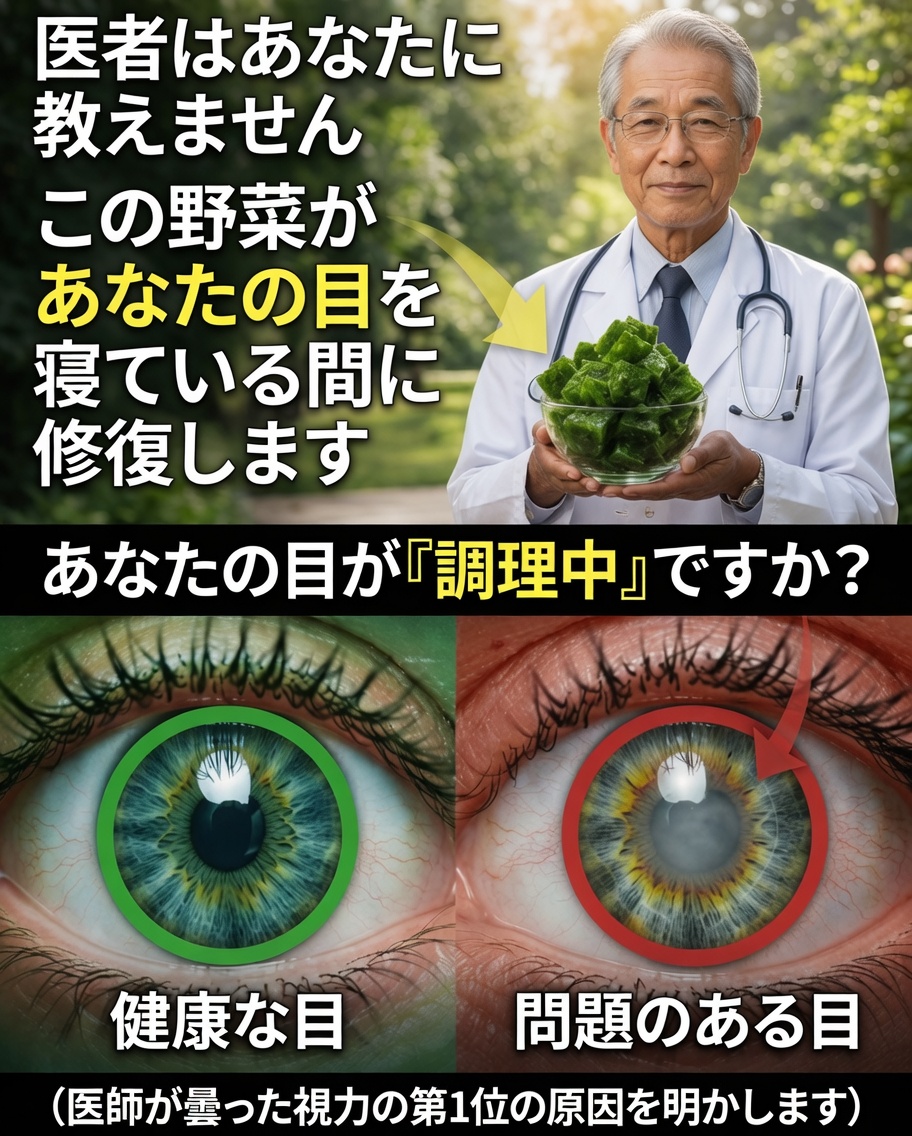 栄養豊富な野菜3種類を食事に取り入れることで、年齢を重ねても健康な視力を保つのに役立つ方法を発見しよう