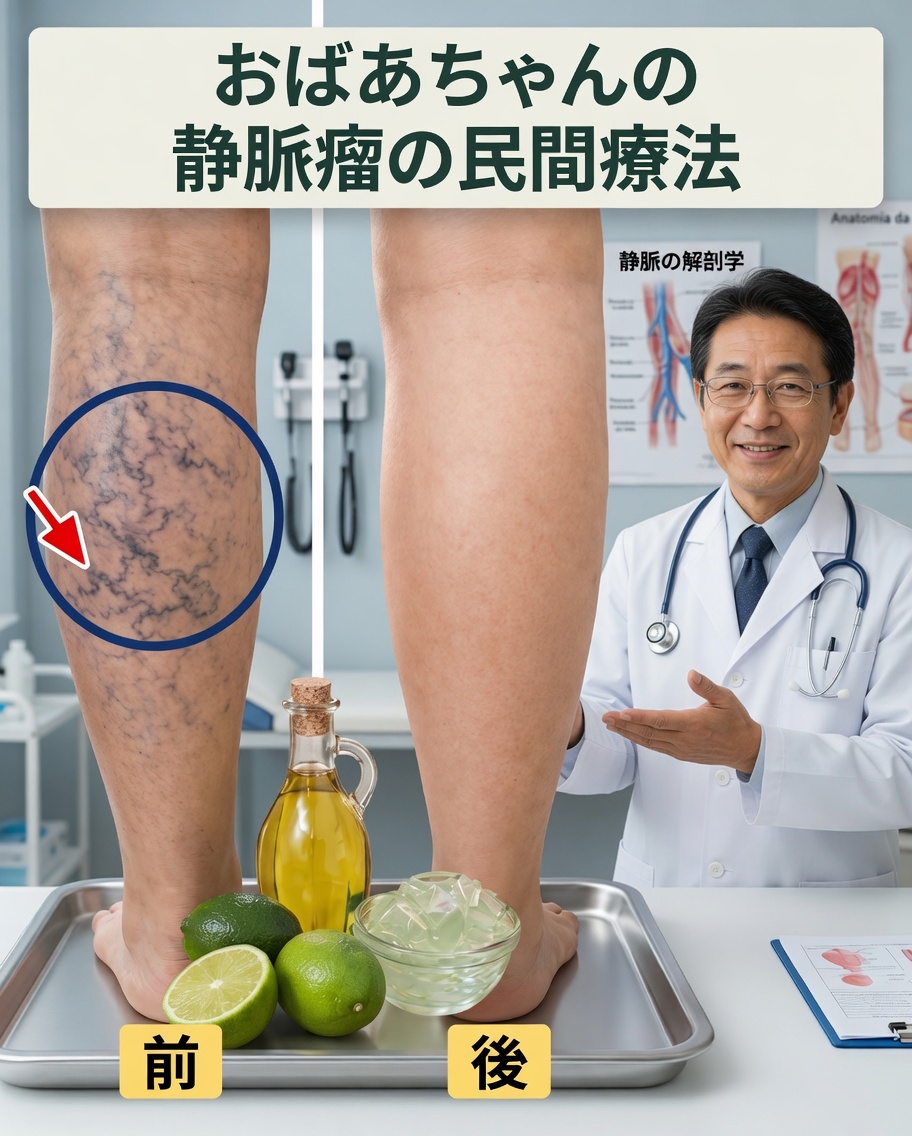 静脈瘤のためのおばあちゃんの秘密：アロエベラ、リンゴ酢、レモンの効果を公開
