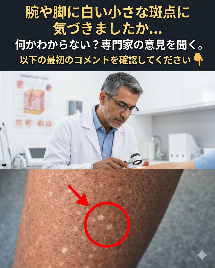 なぜ皮膚に白い斑点ができるのか？見逃してはいけない隠れた原因