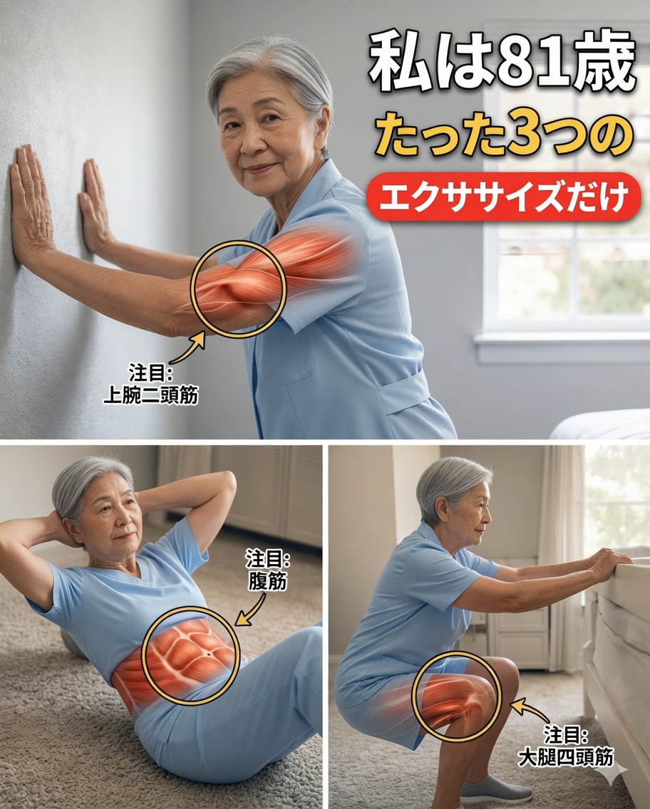 医師が明かす：60歳以降は、この3つの運動がウォーキングより効果的