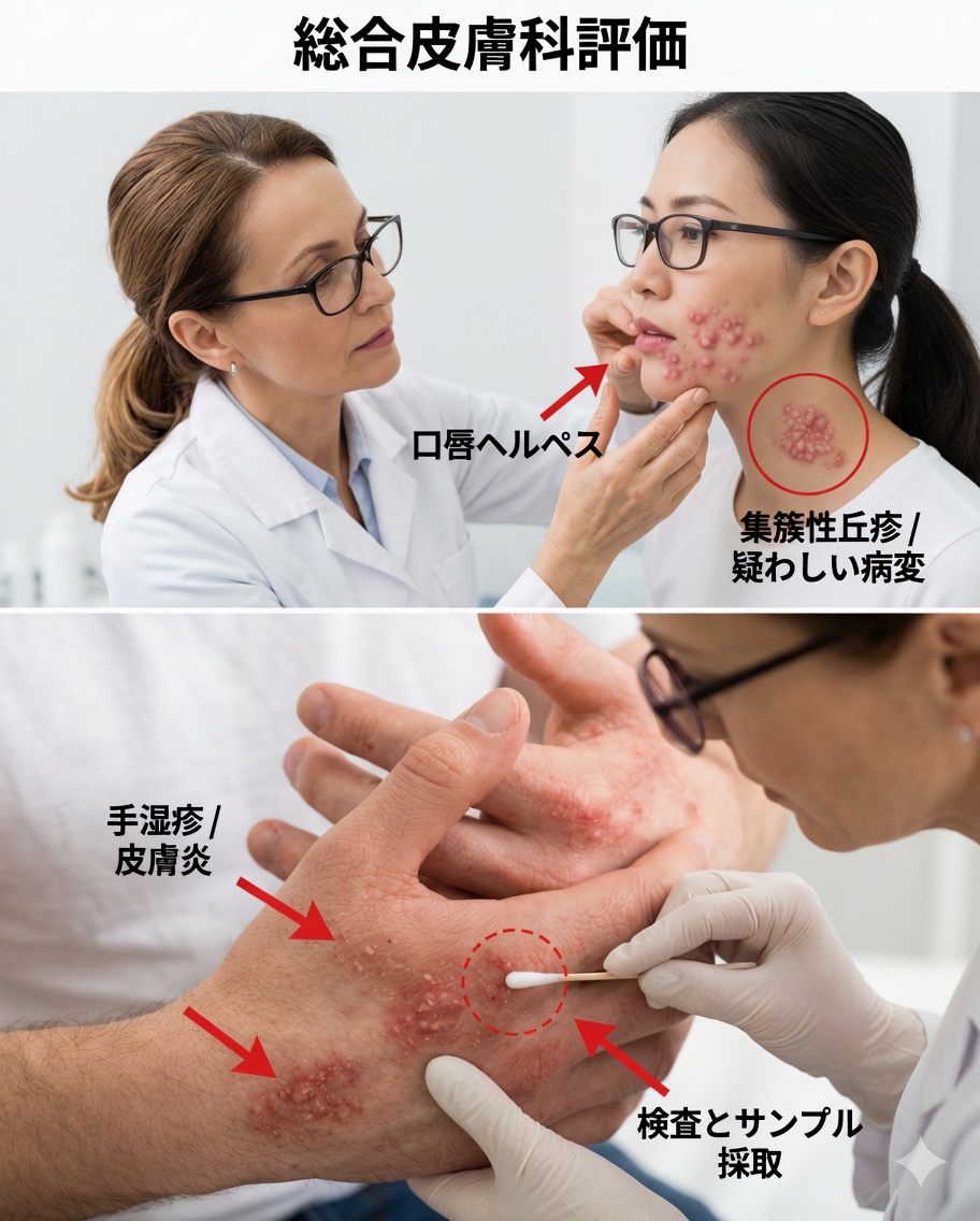 唇やデリケートゾーンに繰り返し発疹や水ぶくれ？それは普通ではありません――体が伝えようとしていることを見てください