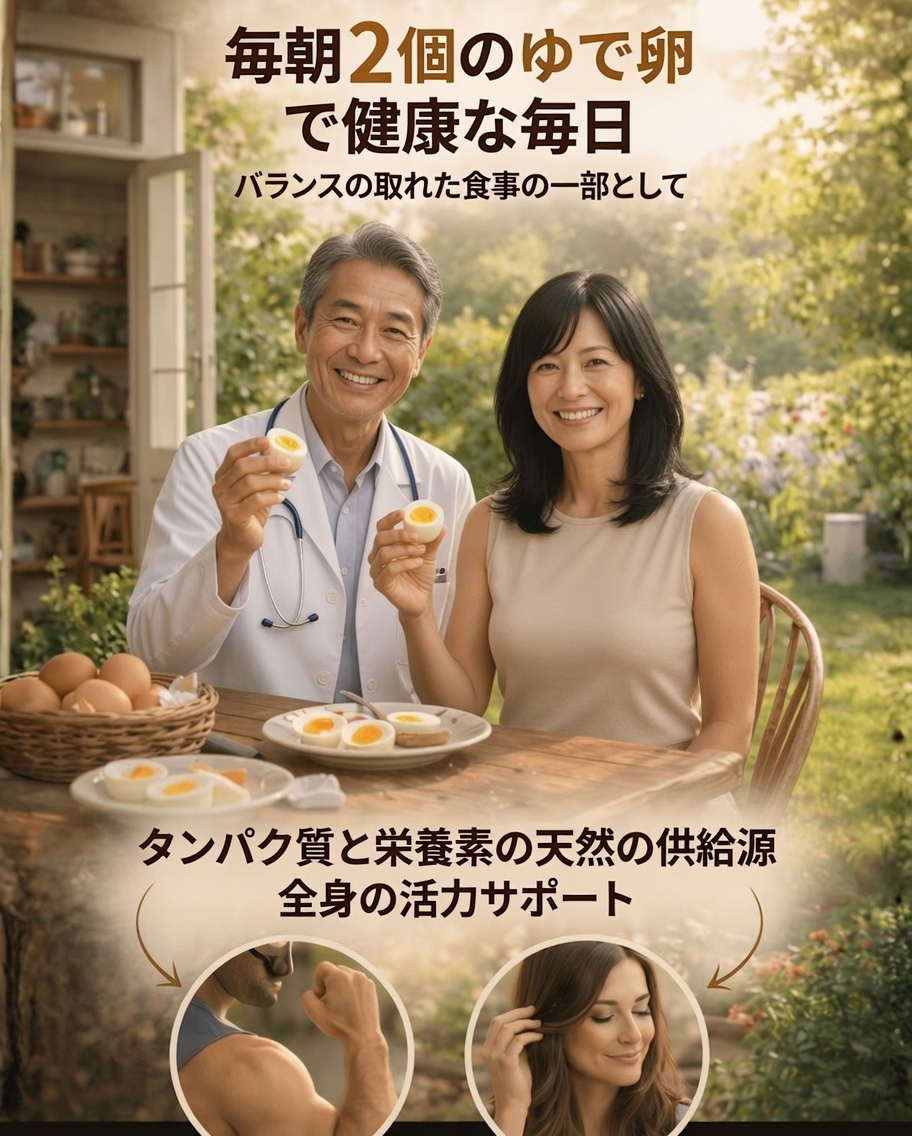 朝の習慣にゆで卵を2個加えることが、試してみる価値のあるシンプルな習慣になり得る理由