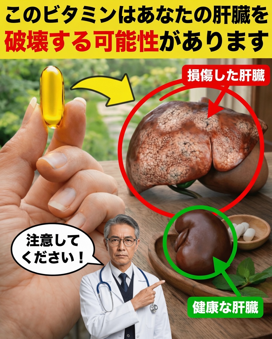 これらの一般的な9種類のビタミンとサプリメントは肝臓と腎臓の健康に影響を与える可能性があるのか？