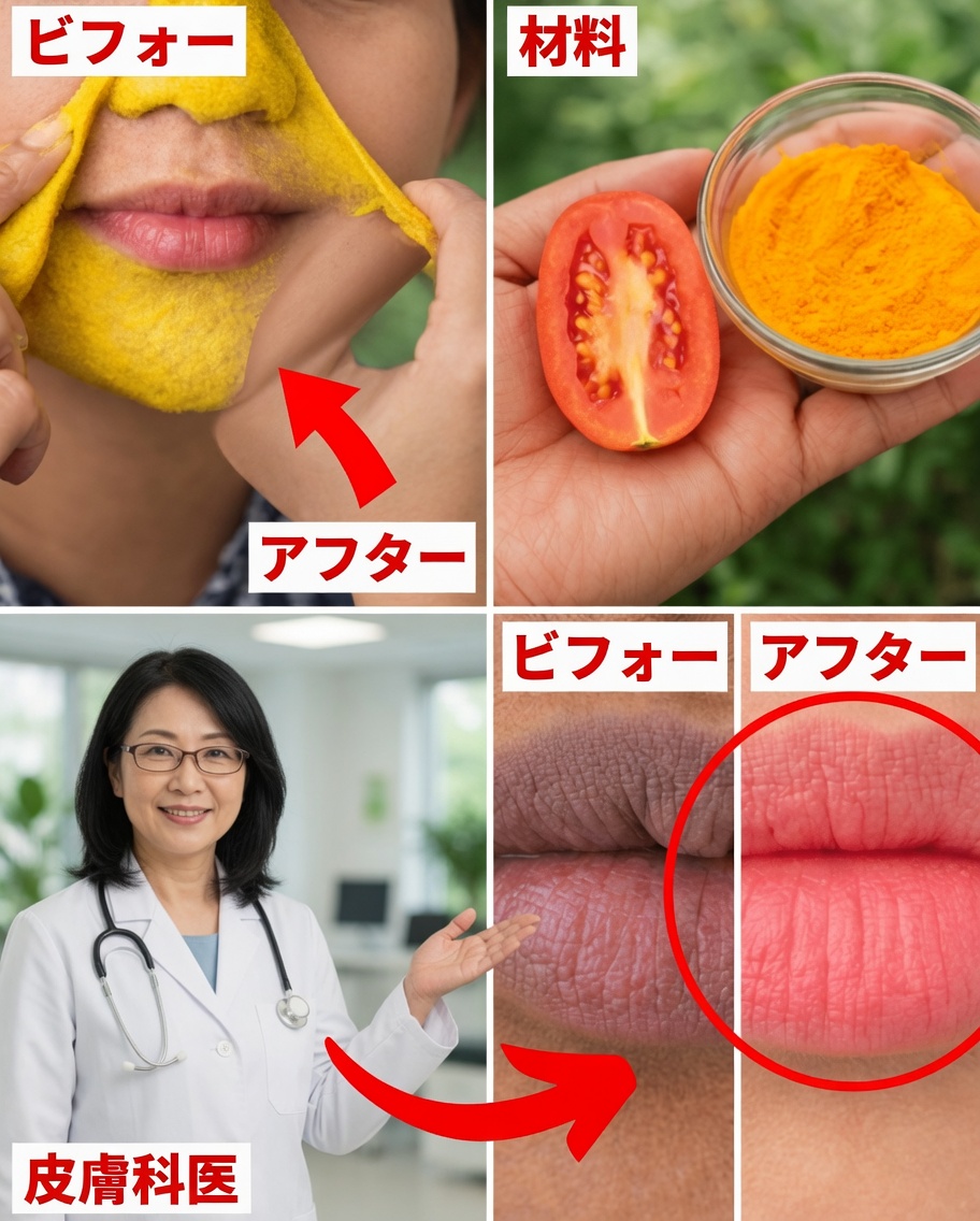 シンプルな自家製の手作りケアで、唇をやわらかく自然なピンク色にする方法