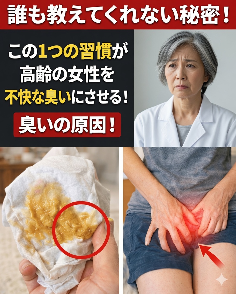 婦人科医が警告：高齢女性ではこの衛生習慣が膣の臭いを悪化させる可能性があります