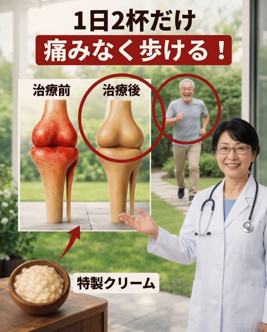 ゼラチンを使ったシンプルな毎日の習慣が、年齢を重ねても膝の健康を保つのに役立つ理由