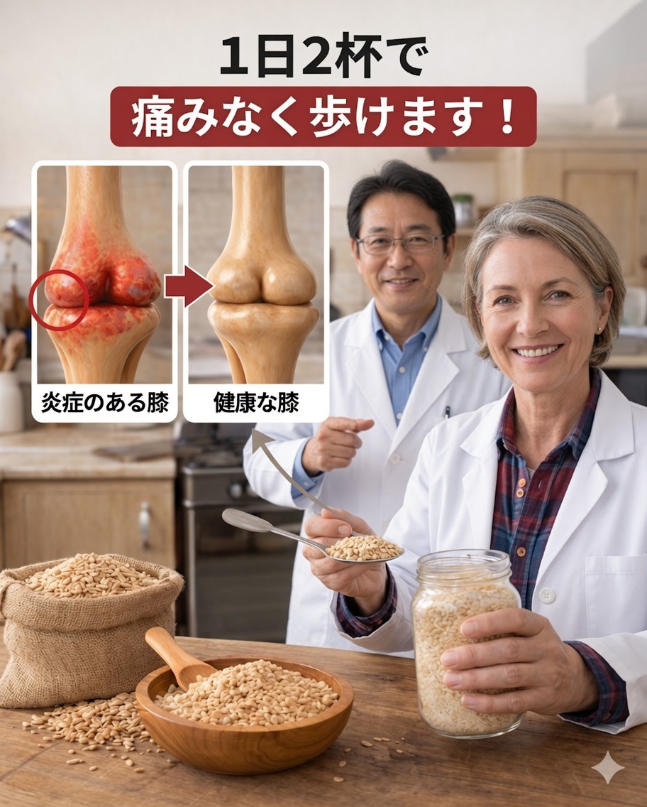 97歳の整形外科医が明かす：このシンプルな食品が、たった24時間で膝の軟骨の再生を助ける可能性がある