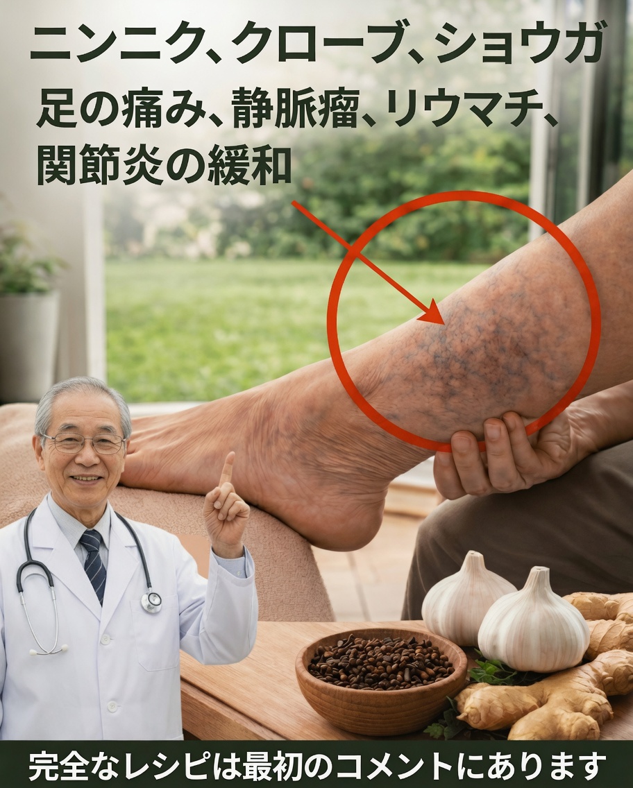 ニンニク、クローブ、ショウガの組み合わせが脚と関節の日常的な快適さをサポートする方法を発見しましょう