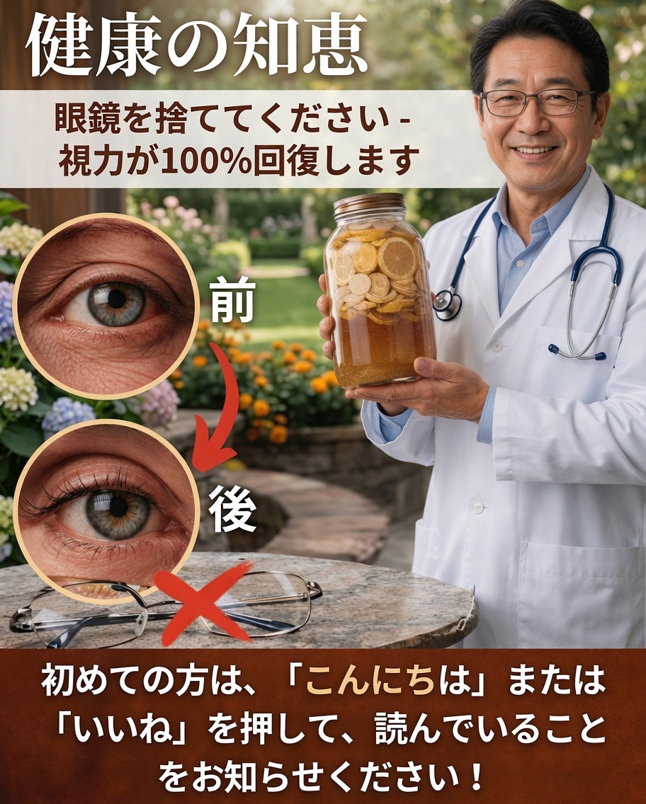 よりクリアな視界と毎日の目の快適さを促すのに役立つ、シンプルな伝統的自家製療法を発見してください