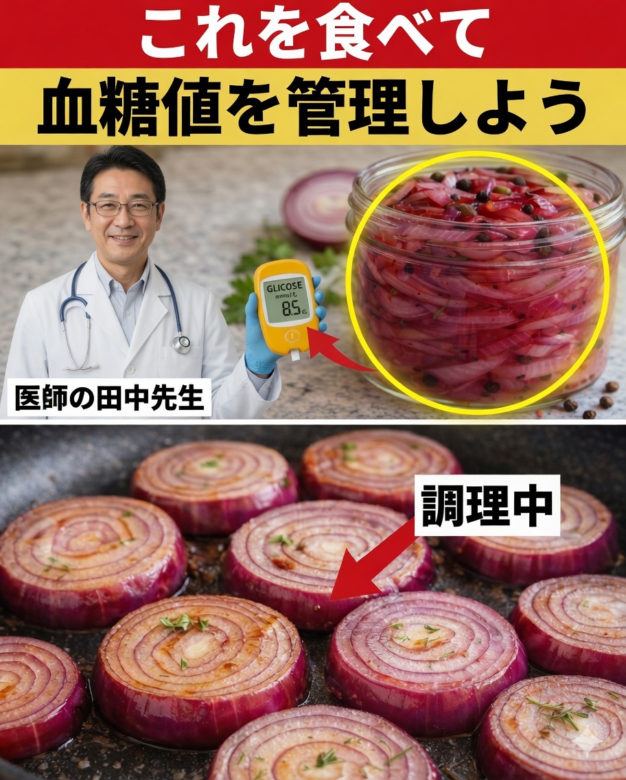 血糖値のコントロールをサポートし、心臓を守る可能性のある玉ねぎレシピ