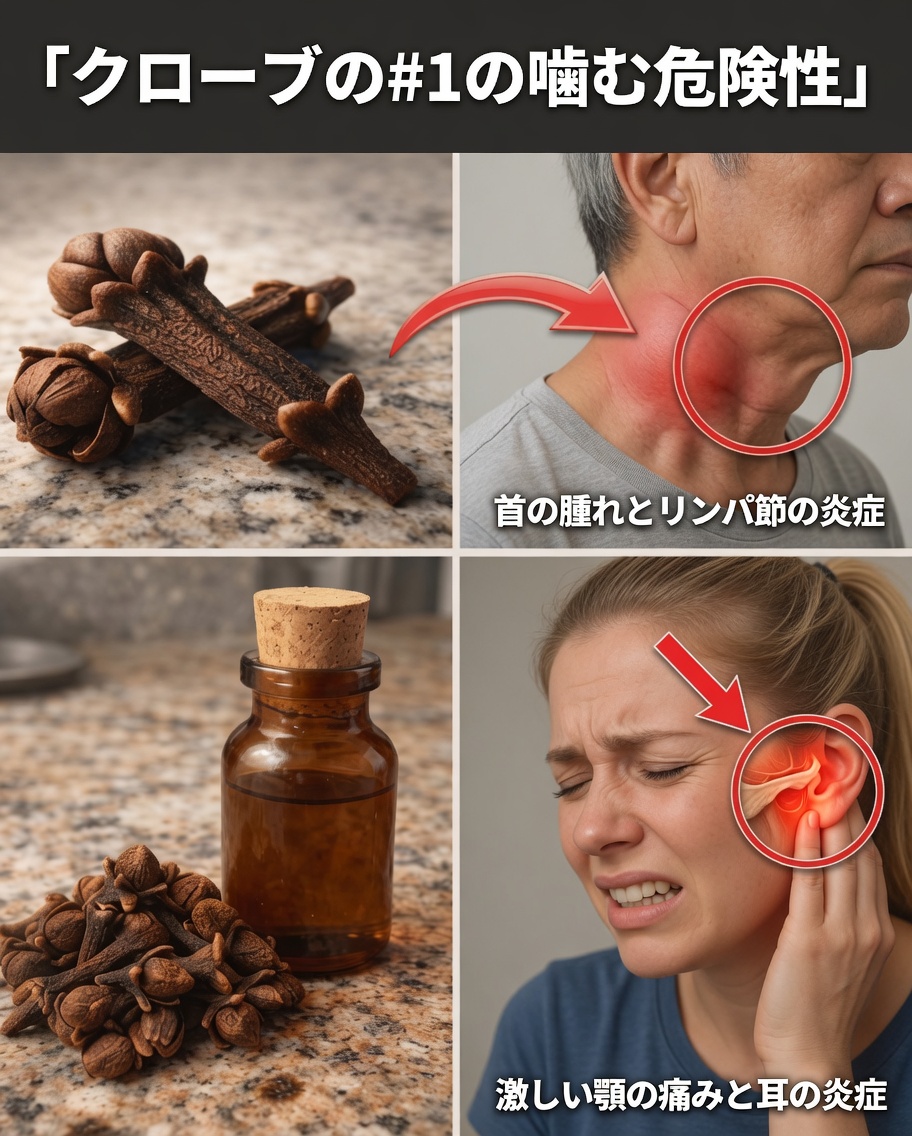クローブを噛むことの真実：健康を害しかねないよくある8つの間違い