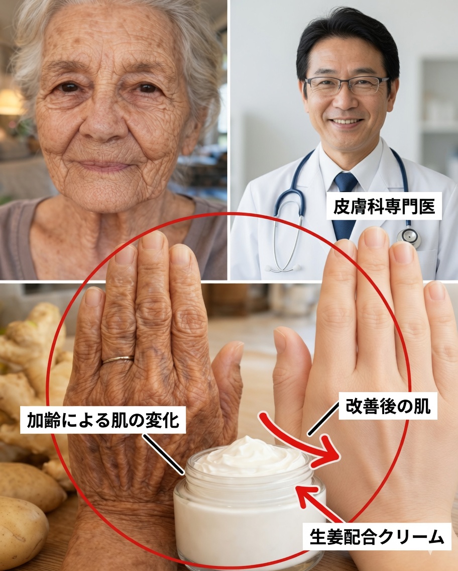 高齢者向け：たった2つの材料で作る生姜とじゃがいものピューレを今日試して、より明るく若々しい肌へ