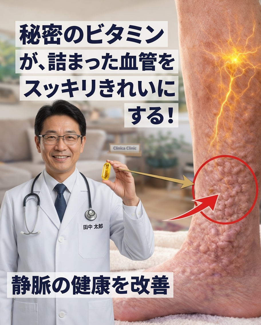 脚の血栓リスクを減らすのに役立つ可能性のあるビタミンを知ろう