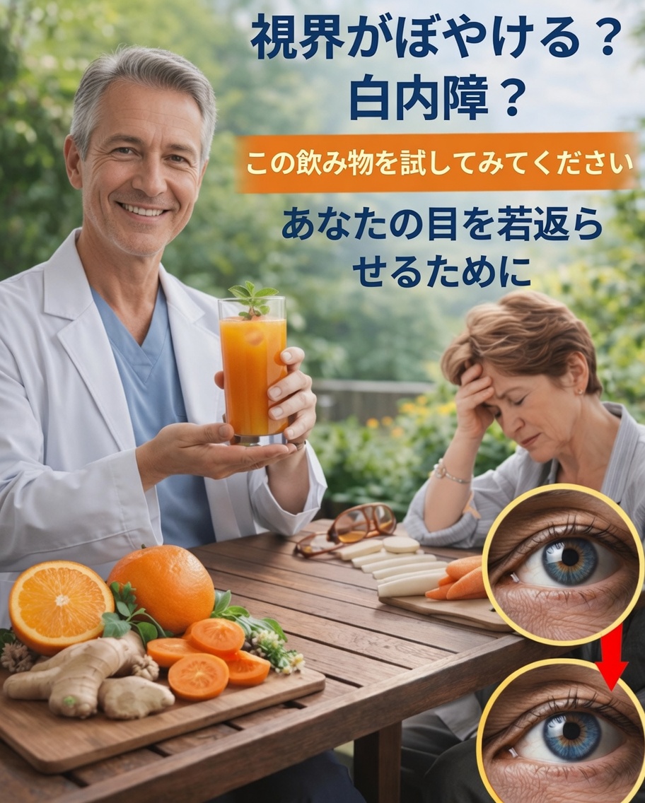 シンプルな手作りジュースで自然に目の健康をサポートする方法