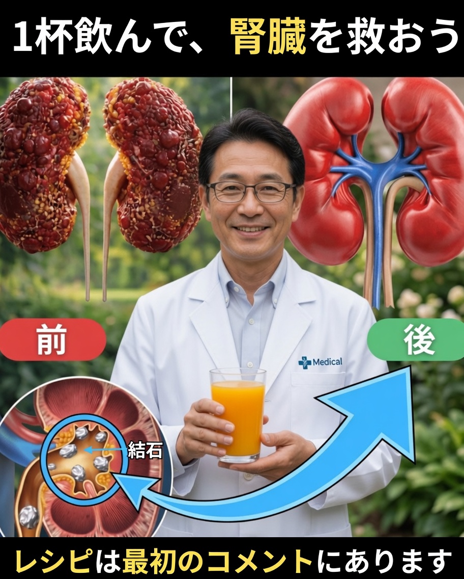 日常のシンプルな飲み物が腎臓の健康を自然にサポートするのに役立つ方法