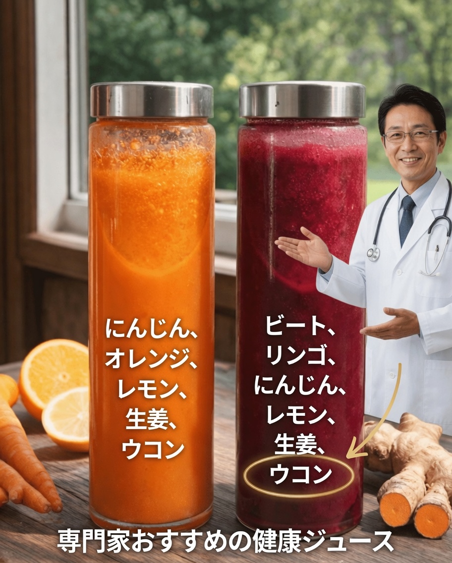 2つの簡単な自家製ジュースが日々の健康をどう変えるのかを発見しよう