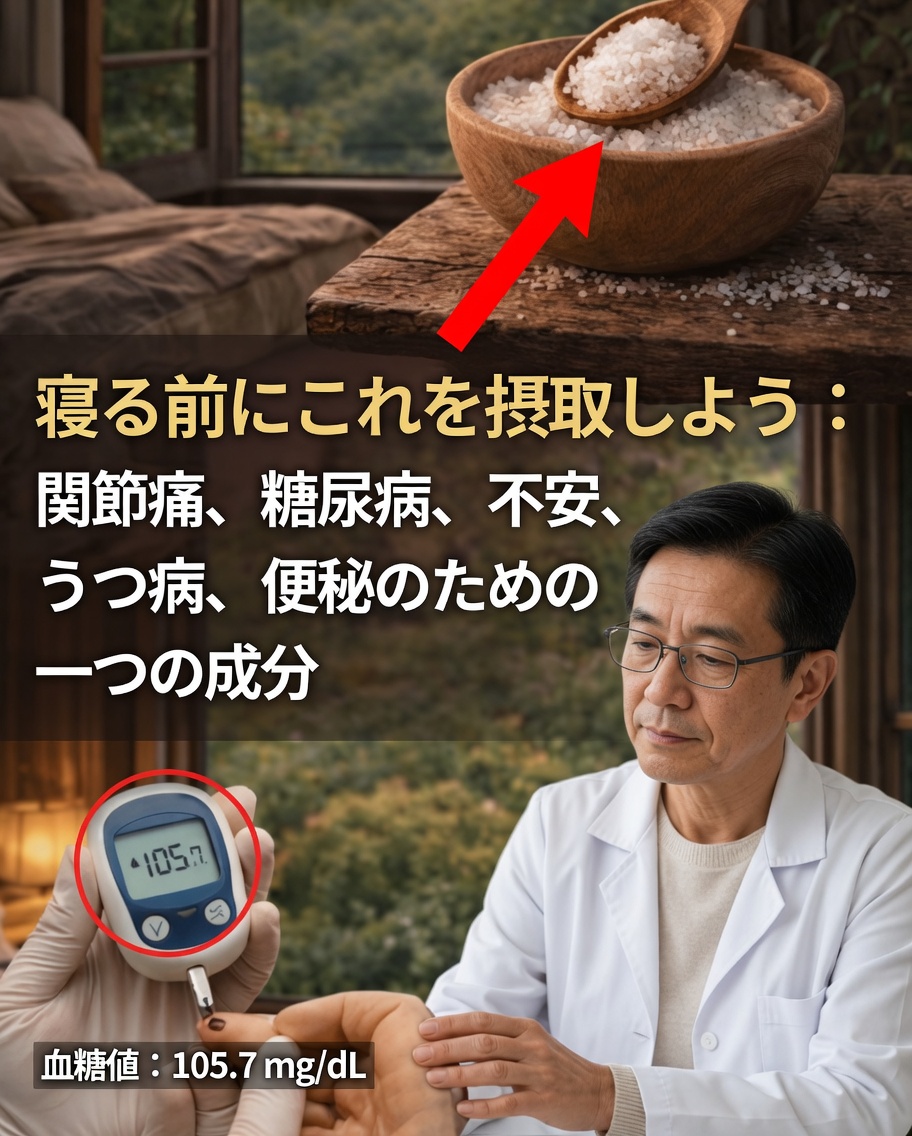 この自然の食材を使った簡単な夜の習慣を試すと、あなたの体に何が起こるのか