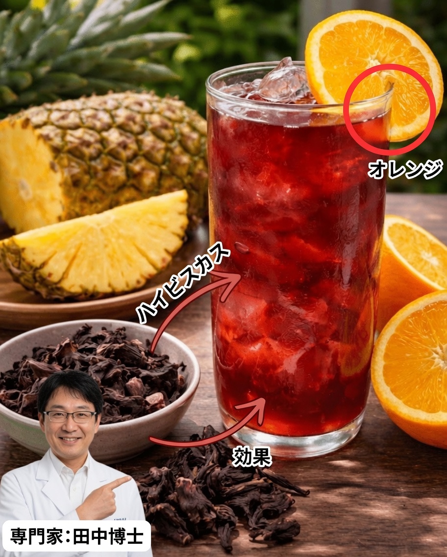 リフレッシュできるハイビスカス、パイナップル、オレンジのインフュージョンを毎日の習慣に取り入れて健康を高める方法