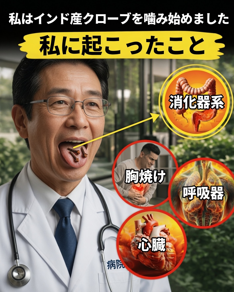 毎日クローブを噛み始めると何が起こるのか？多くの人が試している簡単な習慣