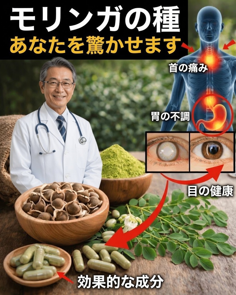 モリンガの種子がもたらす、日々の健康に役立つあまり知られていない12の効能を発見しよう