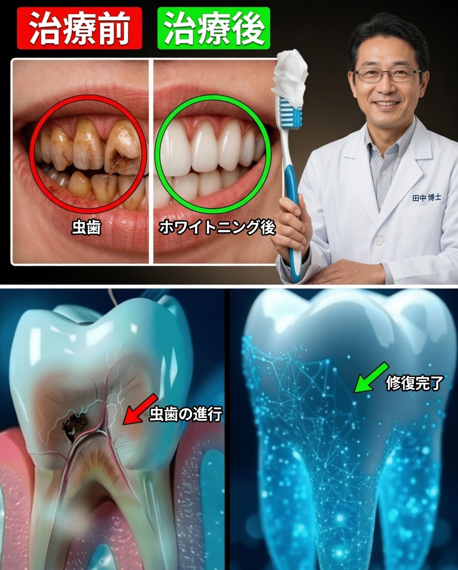 強い歯と歯科受診回数を減らす自然の秘密