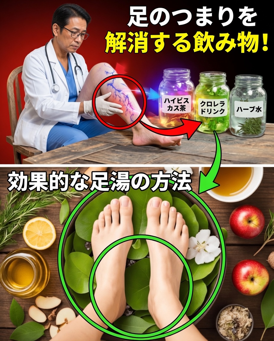 脚の血行と血流を促進する自然派ドリンク5選（バーバラ・オニールに着想を得て）