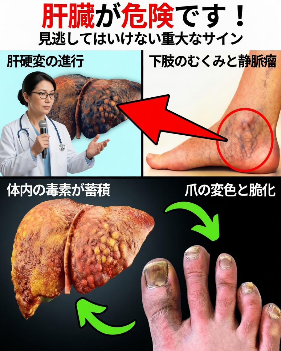 足があなたの肝臓について伝えているかもしれないこと——これらの隠れたサインを見逃さないでください