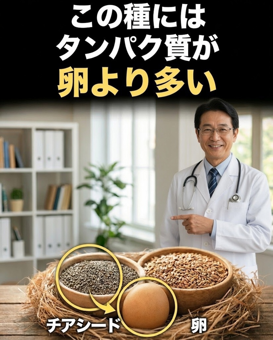 小さな種が筋肉の健康をサポートし、卵よりも多くのタンパク質を提供できる理由を発見しましょう