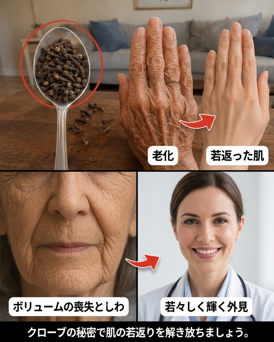 年齢を問わず若々しい肌の秘密を解き放つ：クローブが自然にあなたの見た目を変える方法