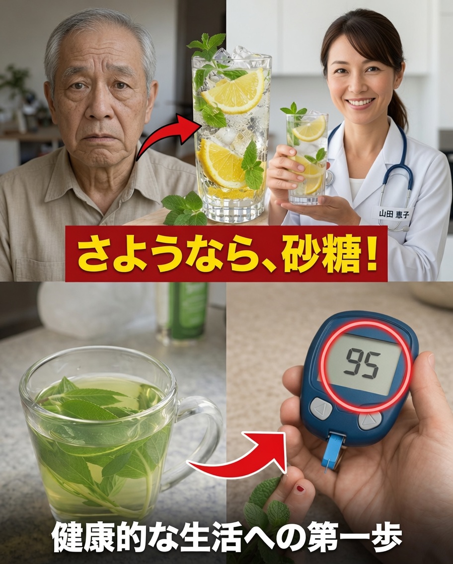 毎朝これを飲んで血糖値のコントロールに役立てよう