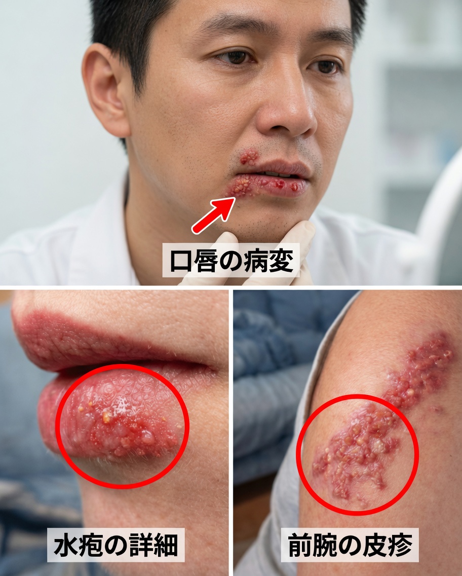 唇やデリケートゾーンに繰り返し発疹や水ぶくれができる？それは正常ではありません――体が伝えようとしていることを見てください