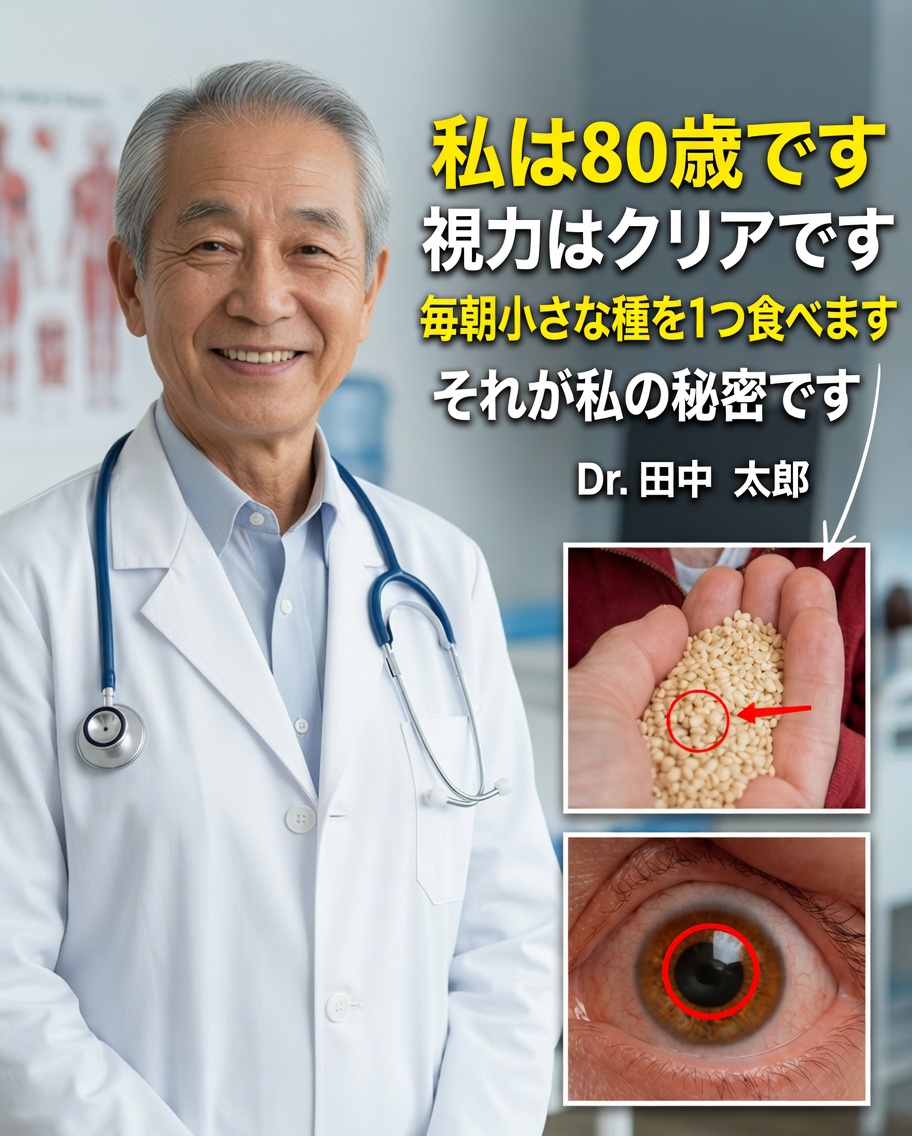 90歳を超えても？視力と脳を強化するために毎朝この3つの種子を摂取しよう（科学的根拠＋簡単な習慣）