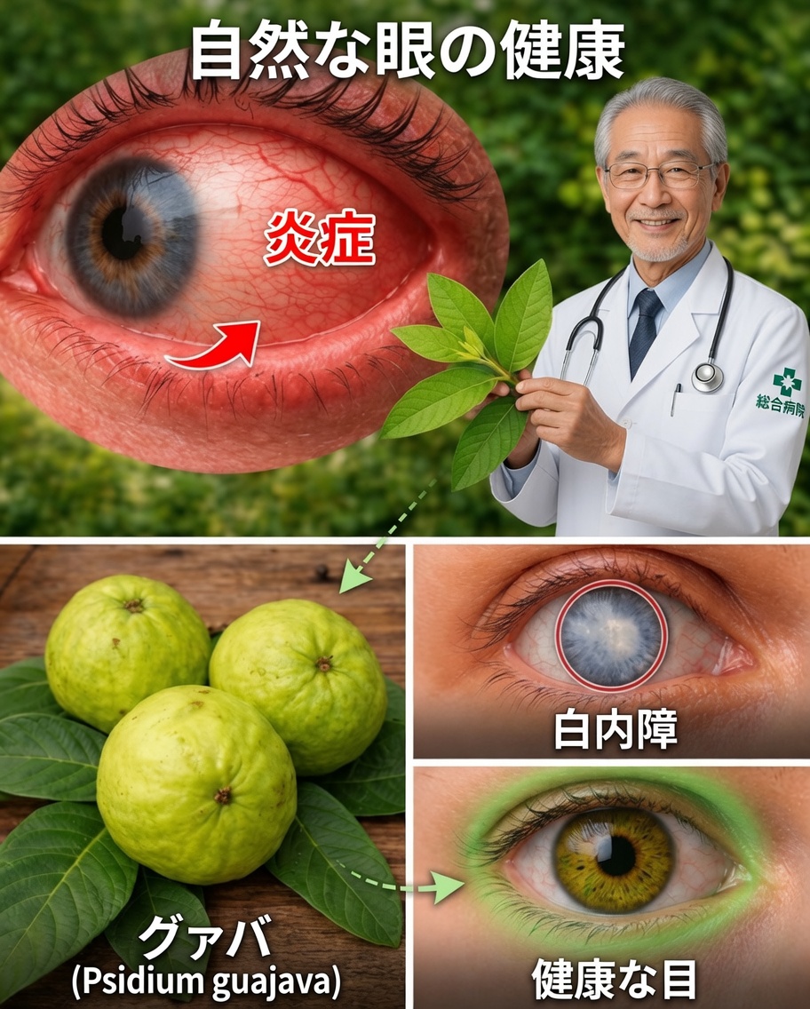 グアバ：より鮮明な視界と目の快適さのための天然スーパーフルーツ