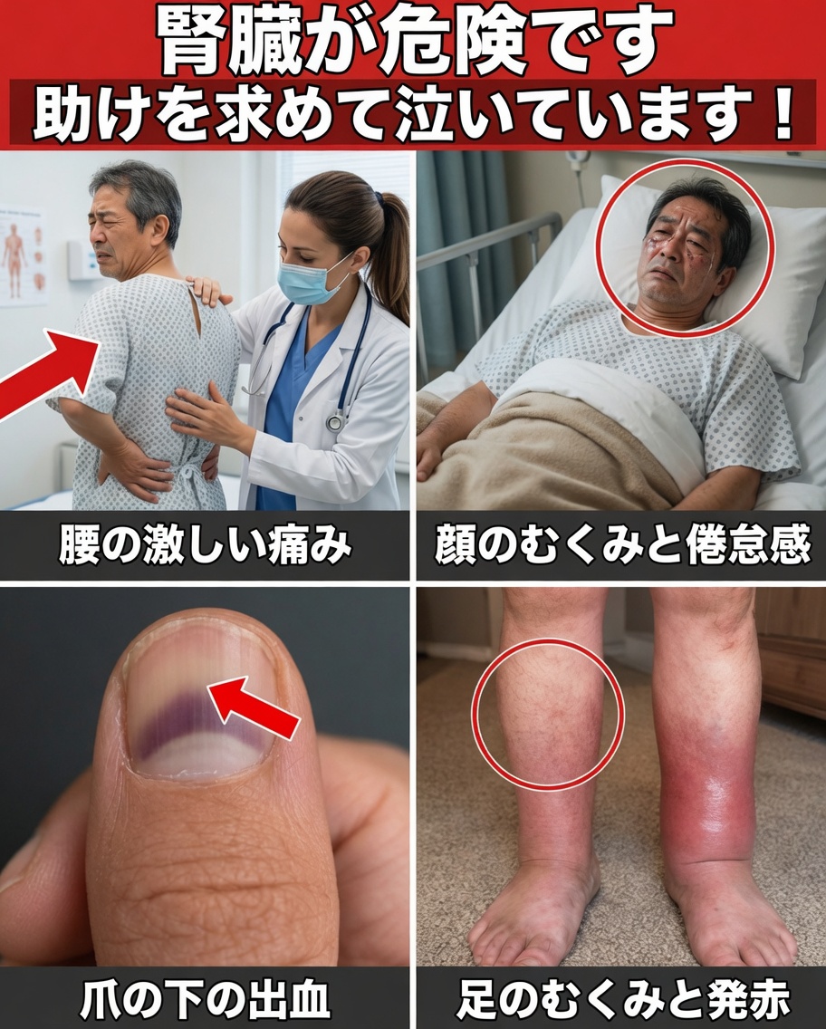 腎臓が助けを求めている奇妙なサイン8つ――これらの静かな警告を見逃すな