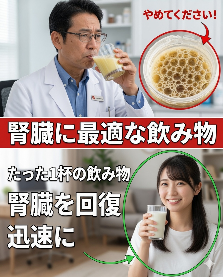 腎臓の健康に最適な飲み物5選：クレアチニンを下げ、タンパク尿をコントロールするのに役立つ簡単な習慣