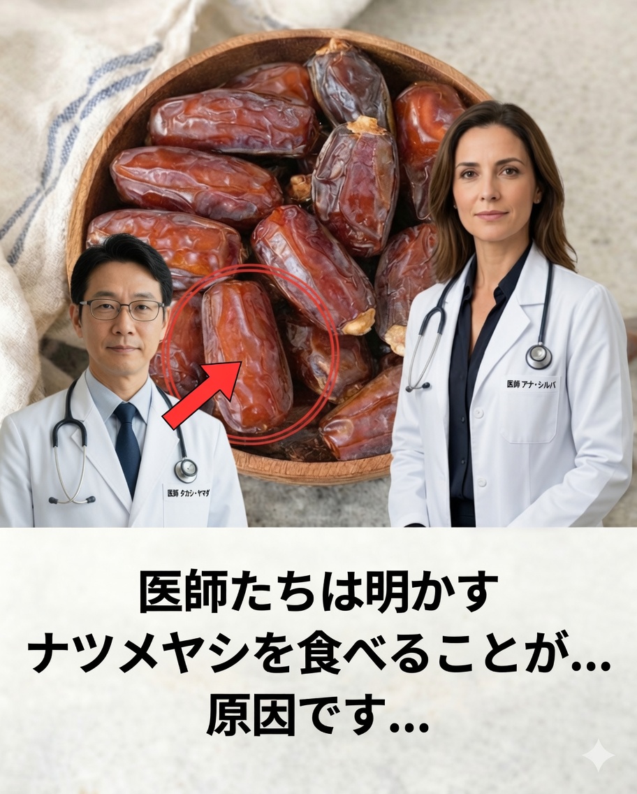 医師が明かす：ナツメヤシの実を食べると健康に驚くべき効果が期待できる