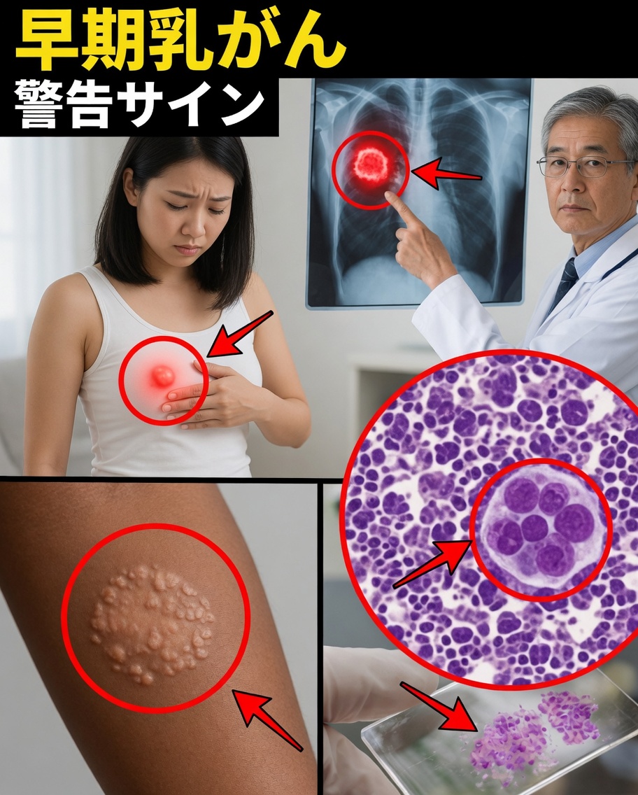 すべての女性が知っておくべき乳がんの警告サインと症状10選