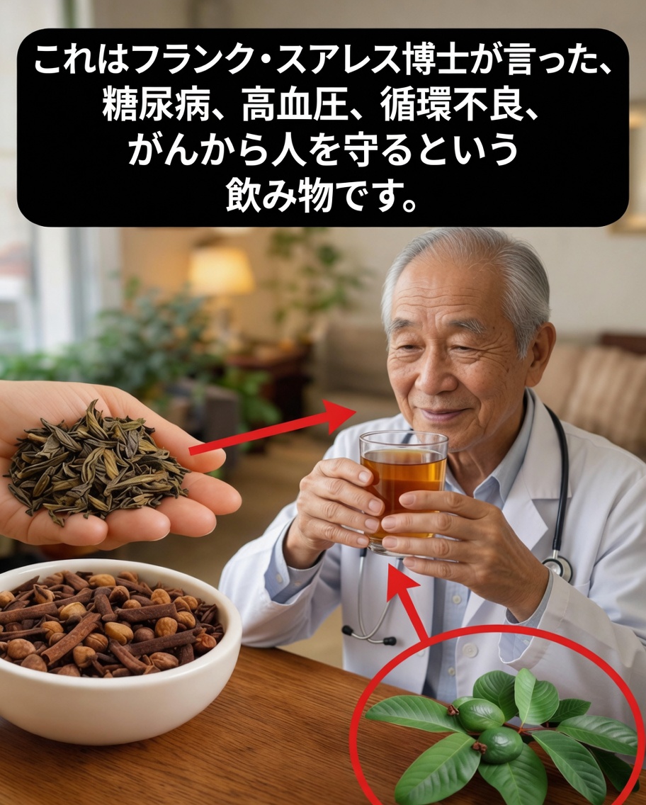 ハイビスカス茶、グアバの葉、クローブ：血圧・血糖・血流を変えるかもしれない自然の儀式