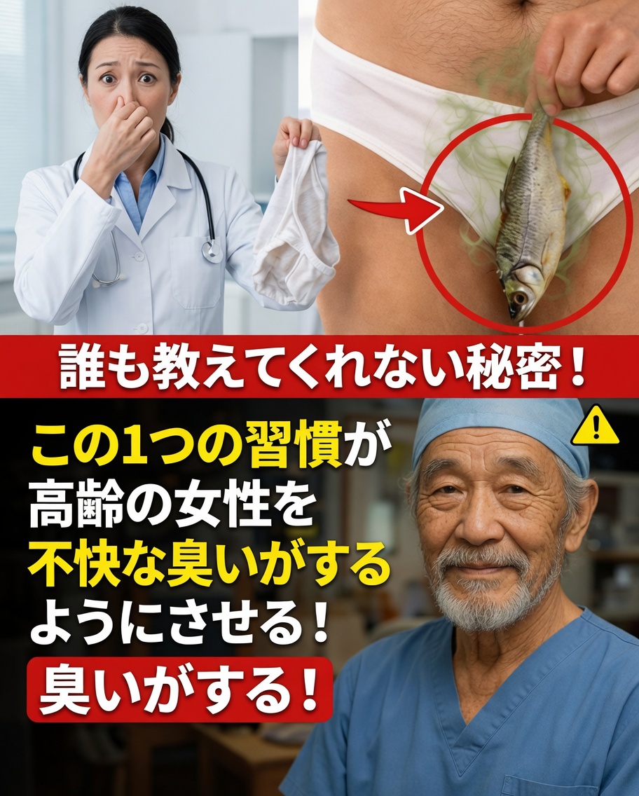 婦人科医が警告：この衛生習慣が高齢女性のニオイをさらに悪化させる！（そして60歳以降に避けるべき他の4つ）