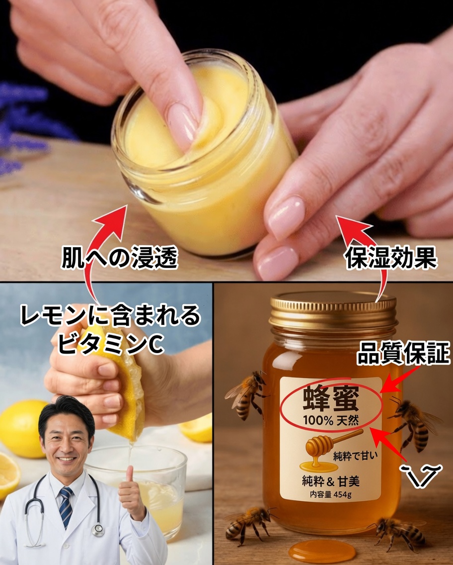 オリーブオイル、レモン、ハチミツで自然に老化を遅らせて、もう一度若々しさを取り戻そう！なぜ年を取る必要があるの？