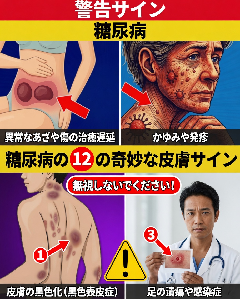 血糖値が高すぎる14の警告サイン（健康のためのやさしい警鐘）