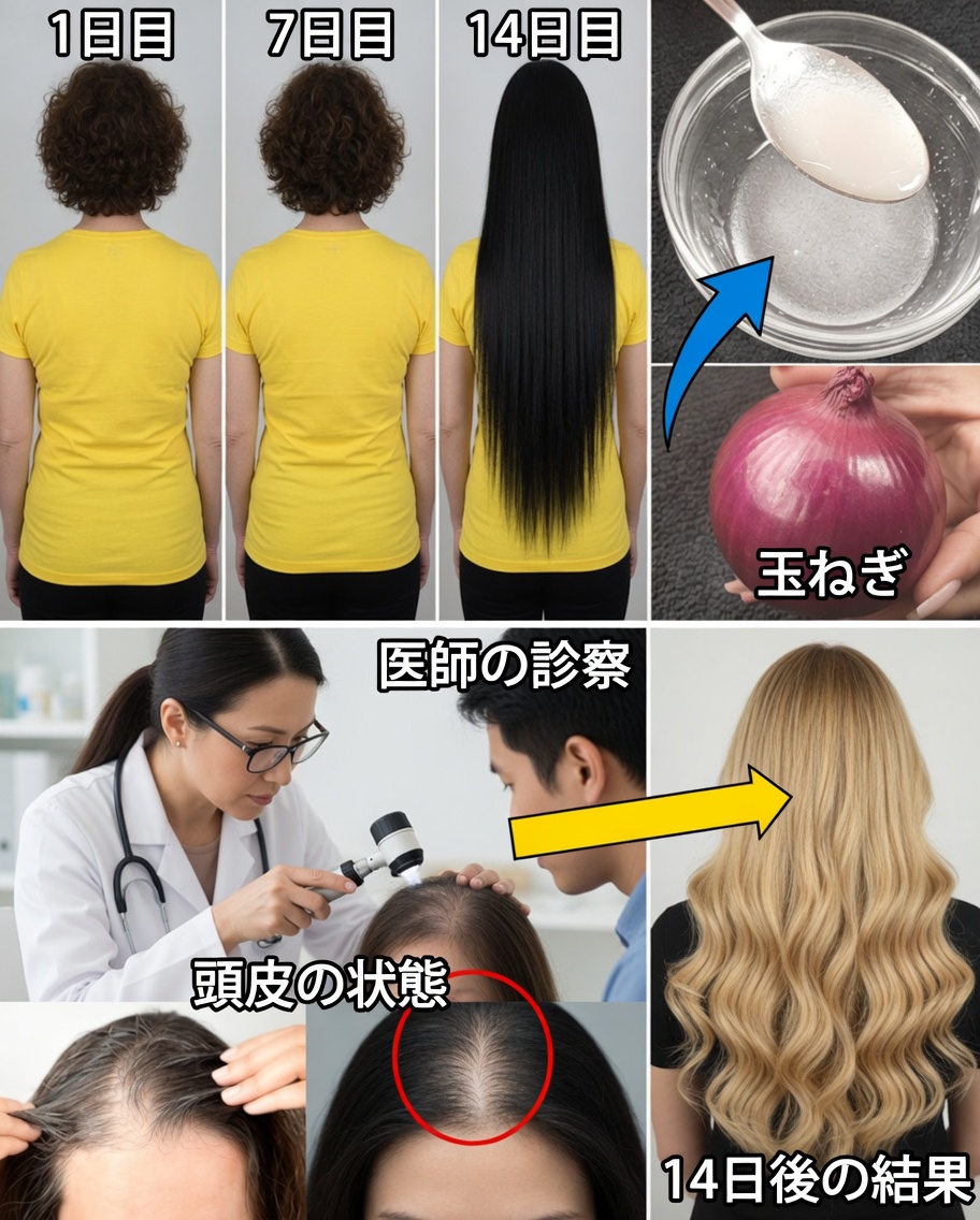 玉ねぎ汁で自然に強力な育毛効果を引き出す――もっと早く知りたかった秘密