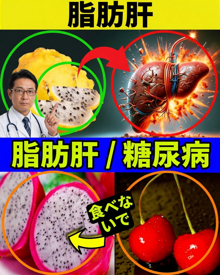 脂肪肝をサポートするNo.1の果物（さらに回復を助ける自然食品9選！）