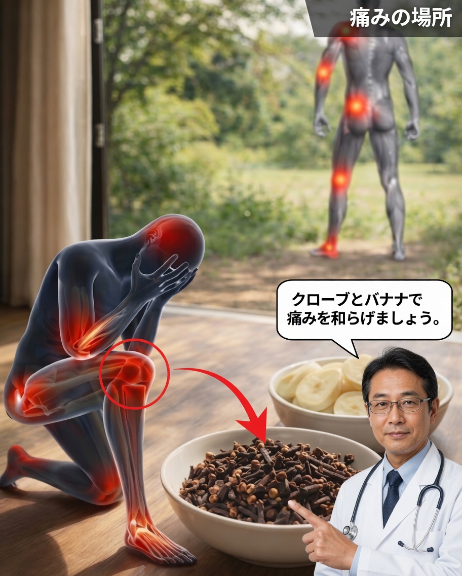 身近な食材で自然に血行をサポートし、脚や関節の不快感を和らげる方法