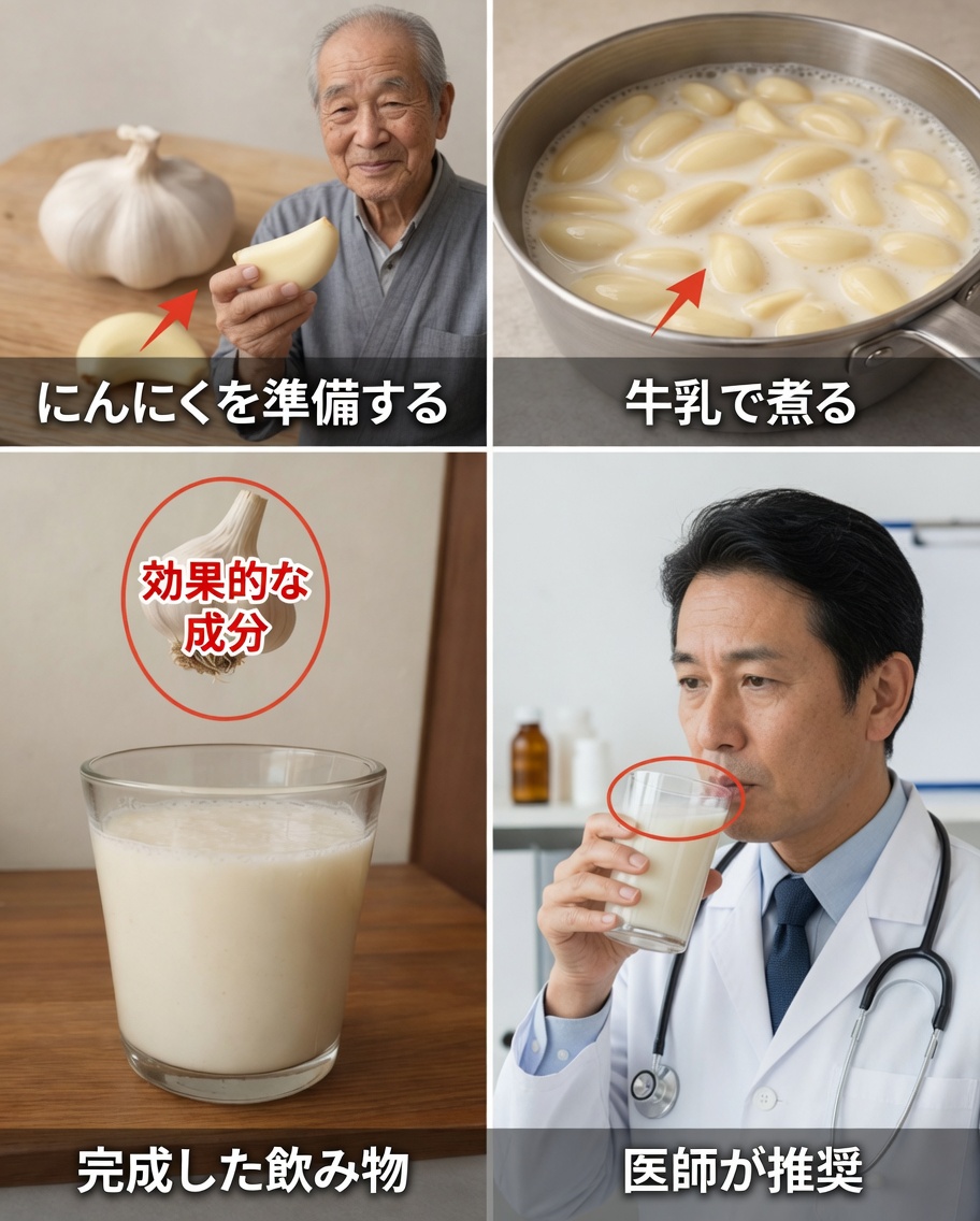 にんにくを牛乳で煮て一度飲んでみて：今日からすぐ始めるべき理由