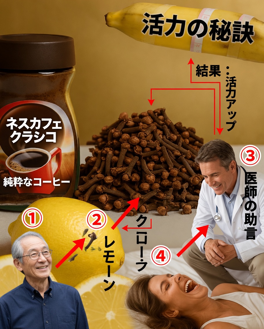 バナナとコーヒー：自然にエネルギーを高めよう