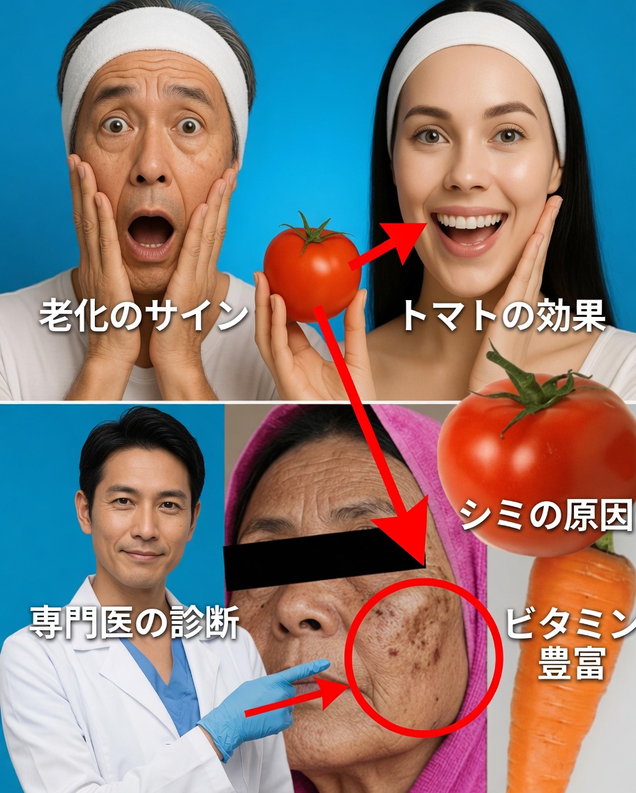 にんじんとトマトで10歳若く見えるかも――70歳を過ぎても！