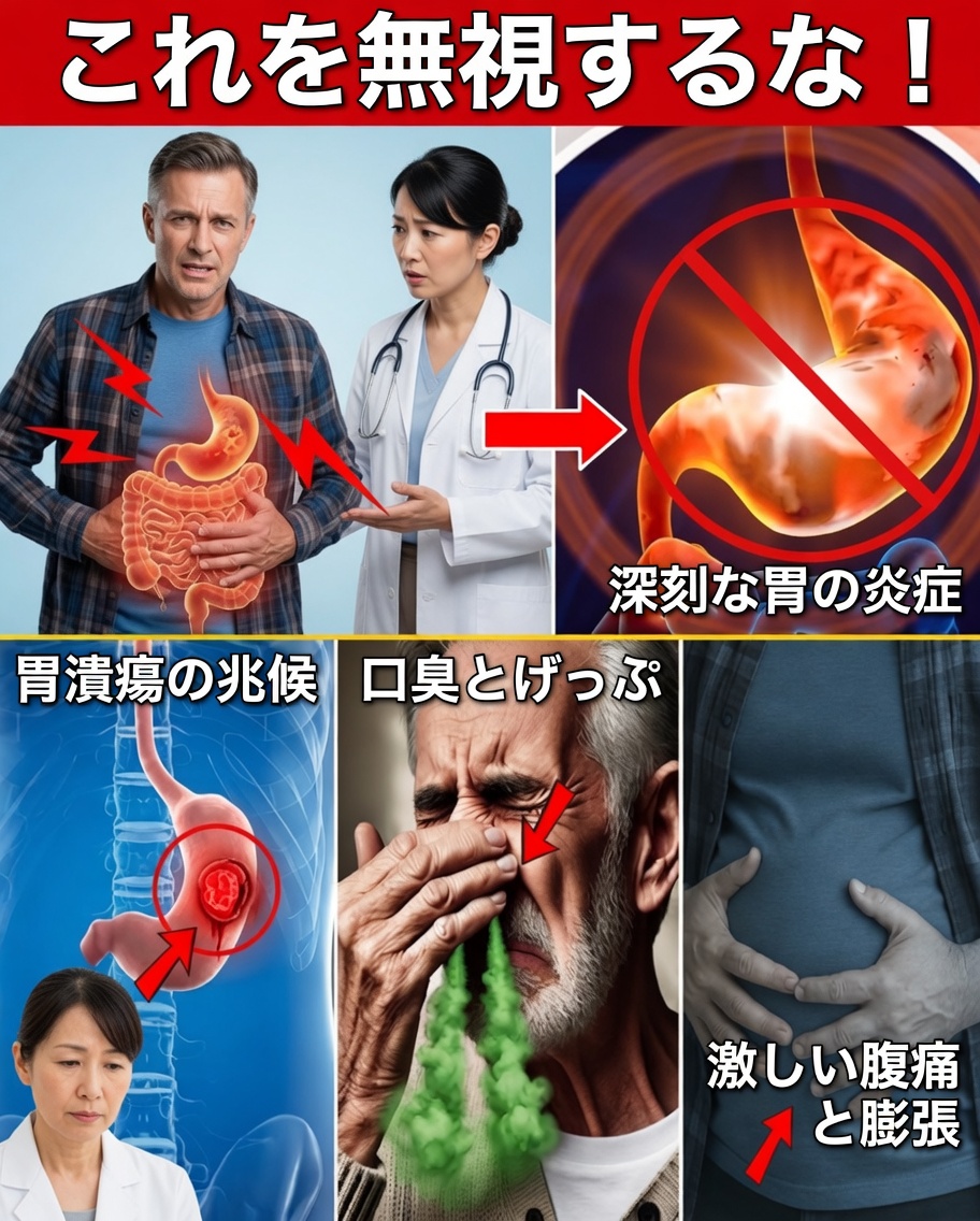 胃がんの初期の8つのサインを見逃さないでください――命を救うかもしれません！